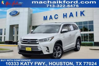 Toyota 2018 Highlander Hybrid