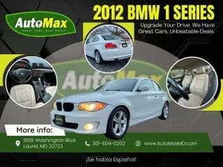 BMW 2012 1 Series