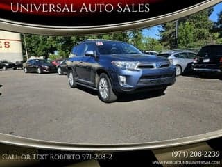 Toyota 2013 Highlander Hybrid